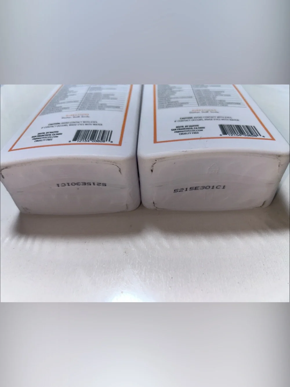 2x Native Sweet Peach & Nectar Moisturizing Lotion